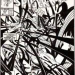 Todd McFarlane's Original Cover Art for The Amazing Spider-Man #317, featuring Venom