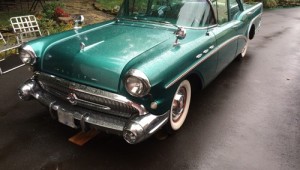 Gavels 'n' Paddles: 1957 blue Buick Special, $8,610, Tim's, Inc. Auctions