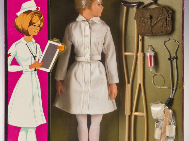 Gavels 'n' Paddles: 1967 GI Nurse in box, $4,200, Cordier Auctions