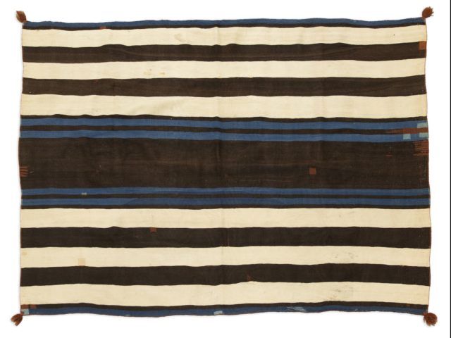 Gavels 'n' Paddles: Navajo Ute-style chief’s blanket, $132,000, John Moran Auctioneers