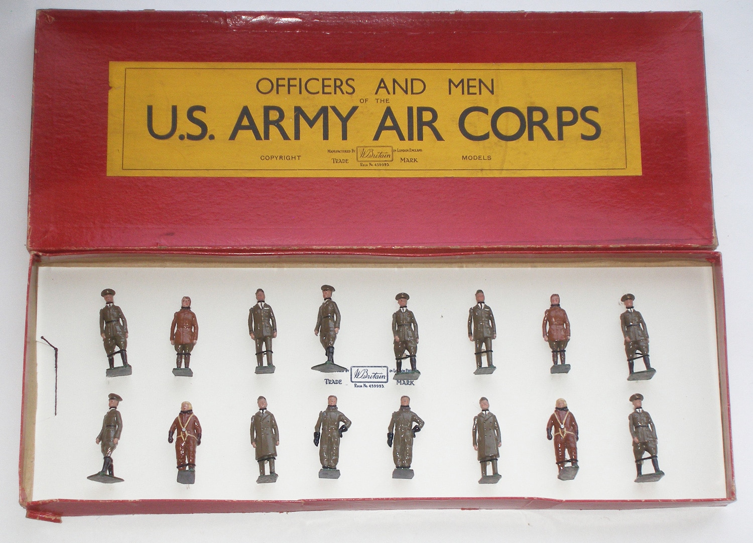 Britains Air Corps set, $5,860, Old Toy Soldiers