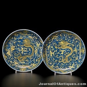 Pair of Kangxi Chargers - $274,500 at Cowan's Auctions