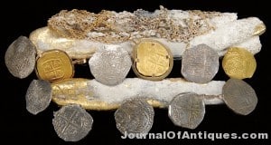 Sunken gold treasure, $172,500, James D. Julia