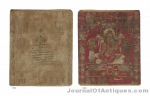 Thangka of Green Tara, $1.76 million, Christie’s