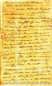 Ken's Korner: ‘Victory or Death’ letter at the Alamo