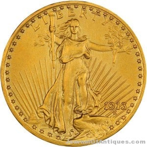 1913 $20 proof gold coin, $109,250, Legend-Morphy