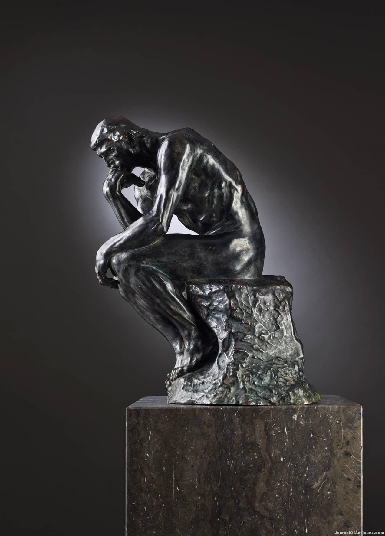 Small version, The Thinker, $2.2 million, Bukowskis