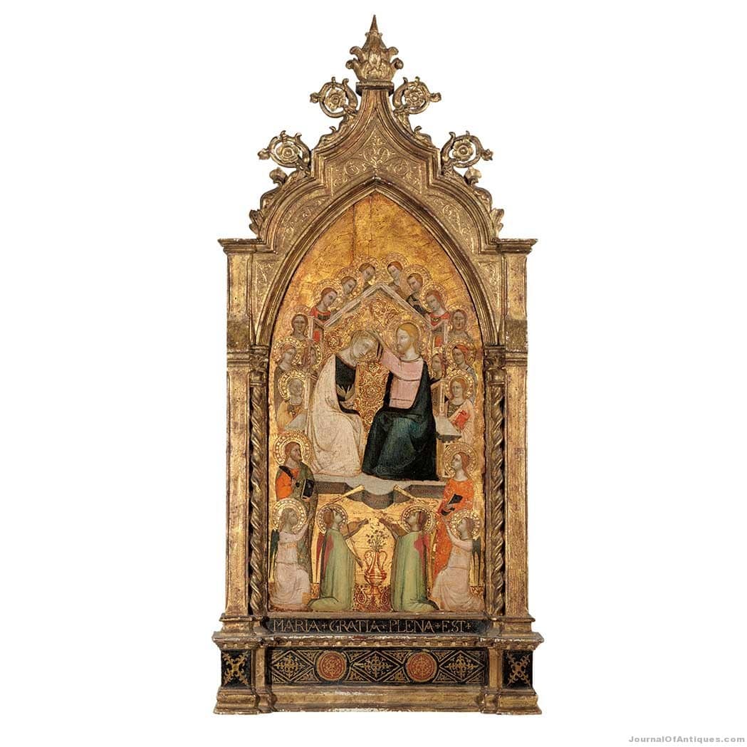 14th century painting, $50,000, Doyle N.Y.