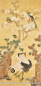 antique chinese scroll painting