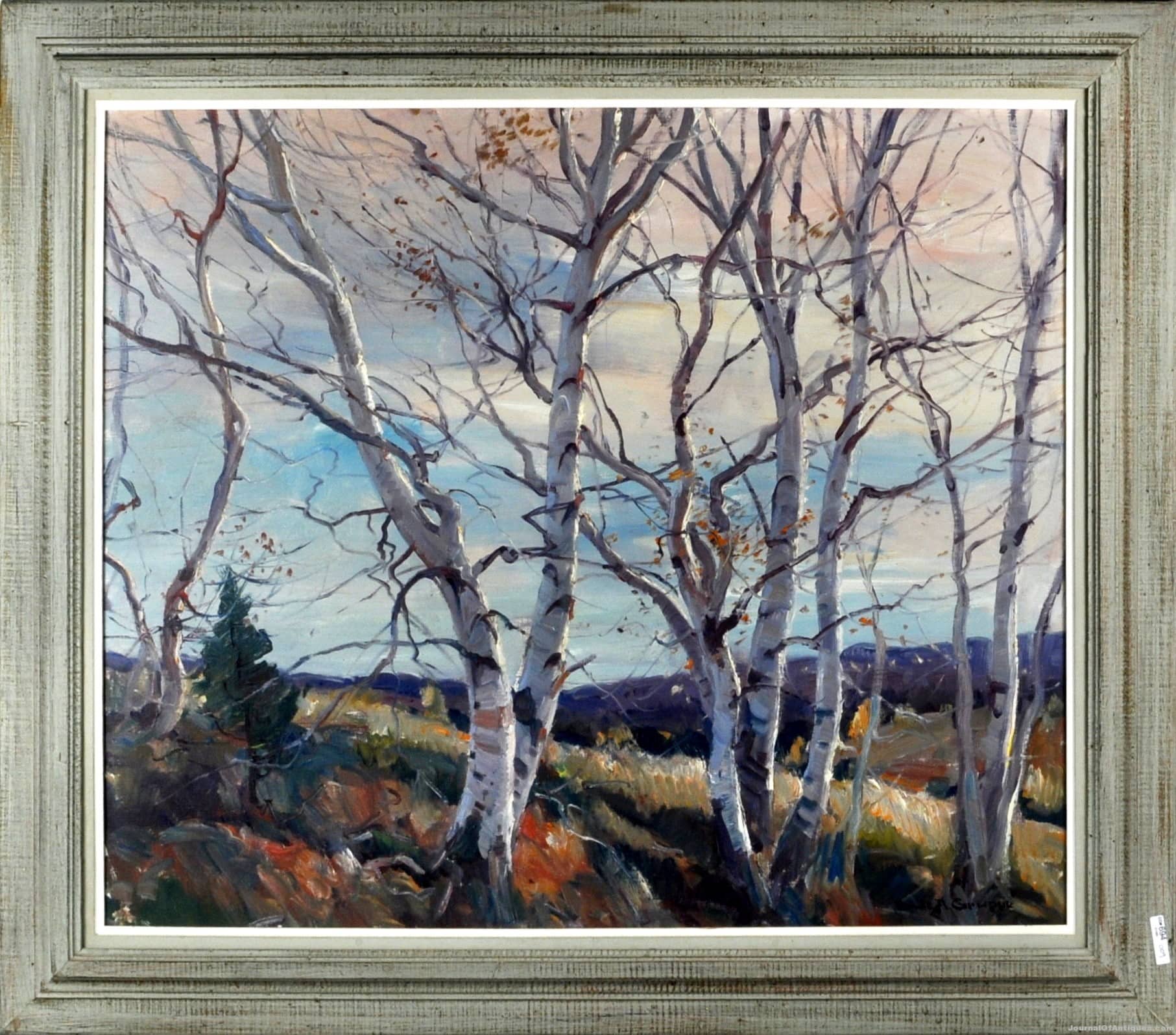 Two Emile Gruppe artworks, $21,000, Woodbury Auction
