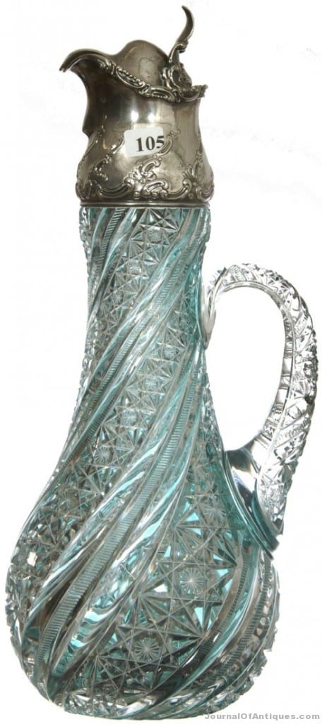J. Hoare claret jug, $75,000, Woody Auction