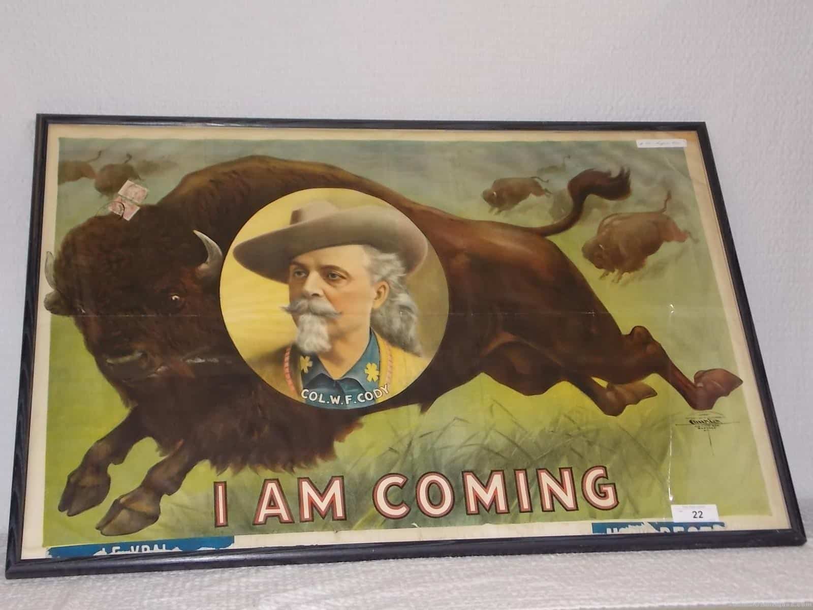Buffalo Bill poster, $18,975, Philip Weiss
