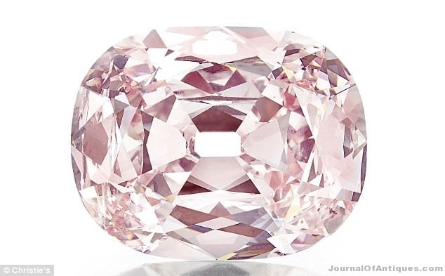 The Princie Diamond, $39.3 million, Christie's