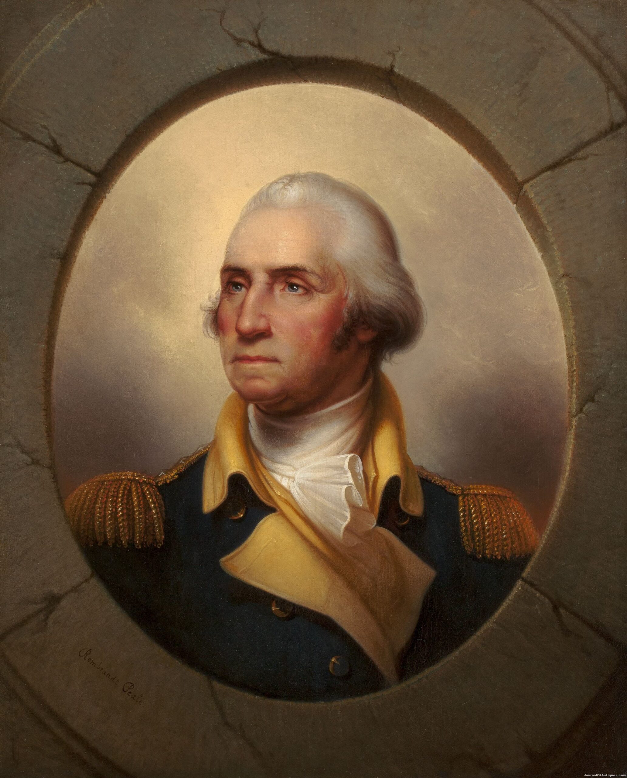 Portrait of Geo. Washington, $662,500, Heritage Auctions