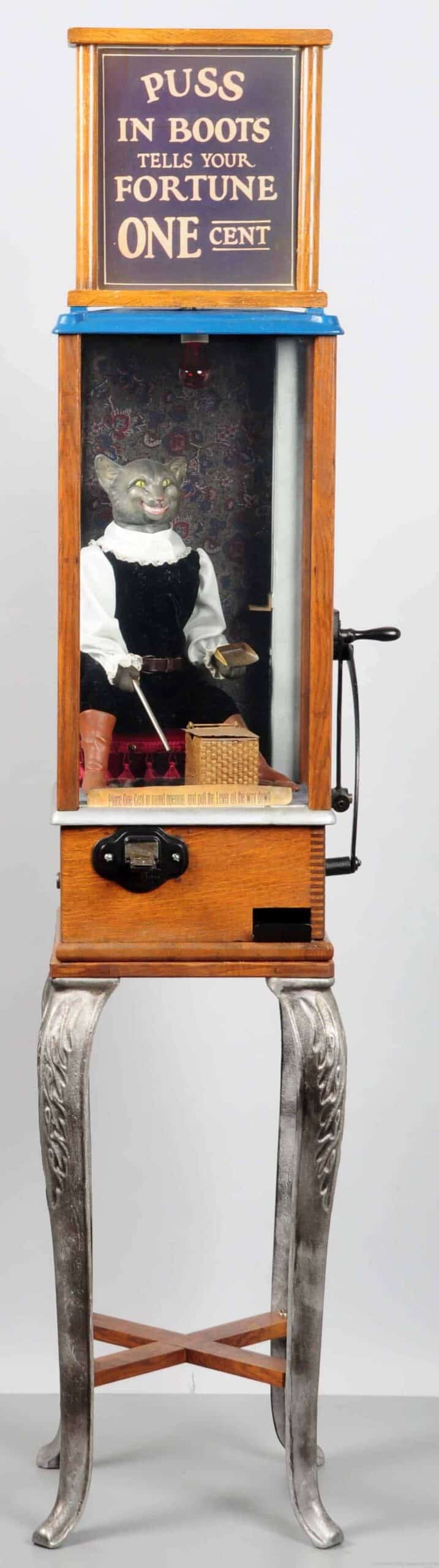 Puss in Boots Fortune Teller, $21,000, Morphy Auctions