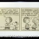 Peanuts daily strip, $26,450, Philip Weiss