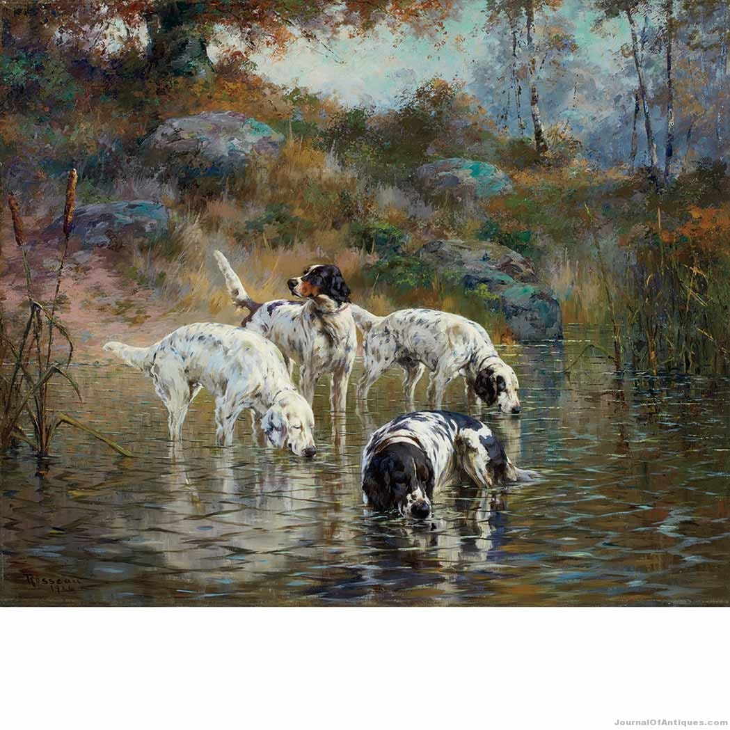 Gavels 'n' Paddles: Percival Rousseau work, $93,750, Doyle New York