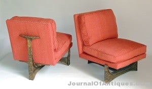Gavels 'n' Paddles: Three Paul Evans chairs, $47,200, Briggs Auction