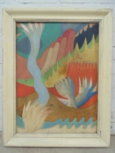 Gavels 'n' Paddles - Konrad Cramer oil, $9,000, Hudson Valley