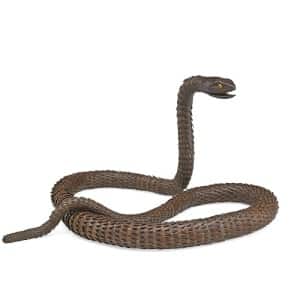 Gavels 'n' Paddles - Myochin School iron snake, $37,500, Rago Arts & Auction