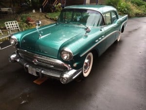 Gavels 'n' Paddles: 1957 blue Buick Special, $8,610, Tim's, Inc. Auctions