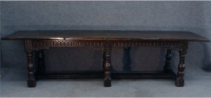 Gavels ‘N Paddles: Cromwellian table, $5,462, Carlsen Gallery