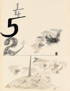 Gavels ‘N Paddles: Saul Steinberg collage, $20,000, Swann Auction