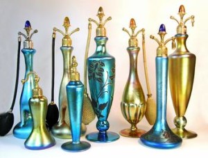 The Kaplan Collection Vintage Perfume Bottles on Display, April 25th - July 5th