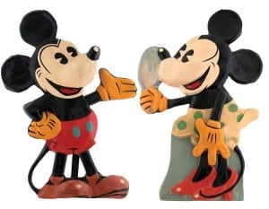 Gavels ‘N Paddles: Mickey and Minnie display, $29,222, Hake's Americana