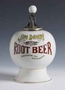 Gavels 'N Paddles: Antique root beer dispenser, $35,650, Cottone Auctions