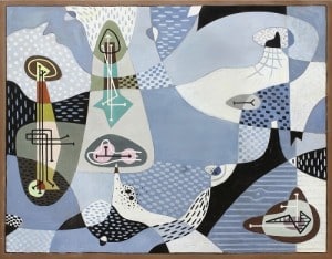 Gavels ‘N Paddles: Ford late-surrealist work, $95,200, Clars Auction