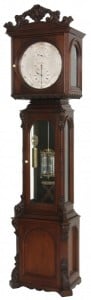 A Howard & Davis astronomical regulator clock sold for $151,250 at a Cataloged Auction