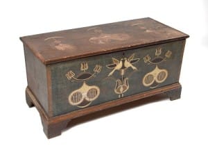 Gavels n' Paddles: 1800 Spitler blanket chest, $356,500, Jeffrey S. Evans