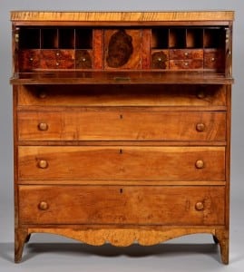 Gavels n' Paddles: Tennessee Federal desk, $63,720, Case Antiques