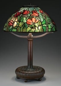 Gavels n' Paddles: Tiffany Tulip table lamp, $35,197, James D. Julia