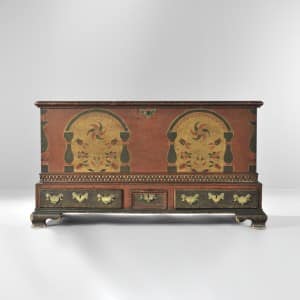 Gavels n Paddles: Berks County dower chest, $159,000, Skinner Auction