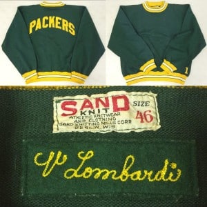 Gavels n Paddles: Vince Lombardi sweater, $17,250, Philip Weiss