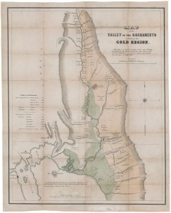 Gavels 'n' Paddles: California gold map, $39,000, PBA Galleries