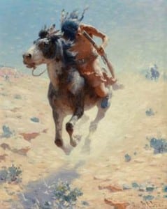 William Robinson Leigh’s iconic Indian Rider may bring $400,000 at Heritage Auctions
