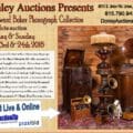 Donley Auctions JULY 23 24 Antique Phonograph Auction w