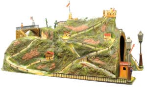 Gavels 'n' Paddles: Marklin tunnel and tower, $84,000, Bertoia Auctions