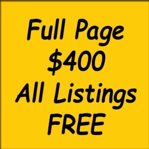 Full Page - 0 All Listings FREE