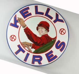 Gavels 'n' Paddles: Kelly Tires porcelain sign, $88,450, Morphy Auctions