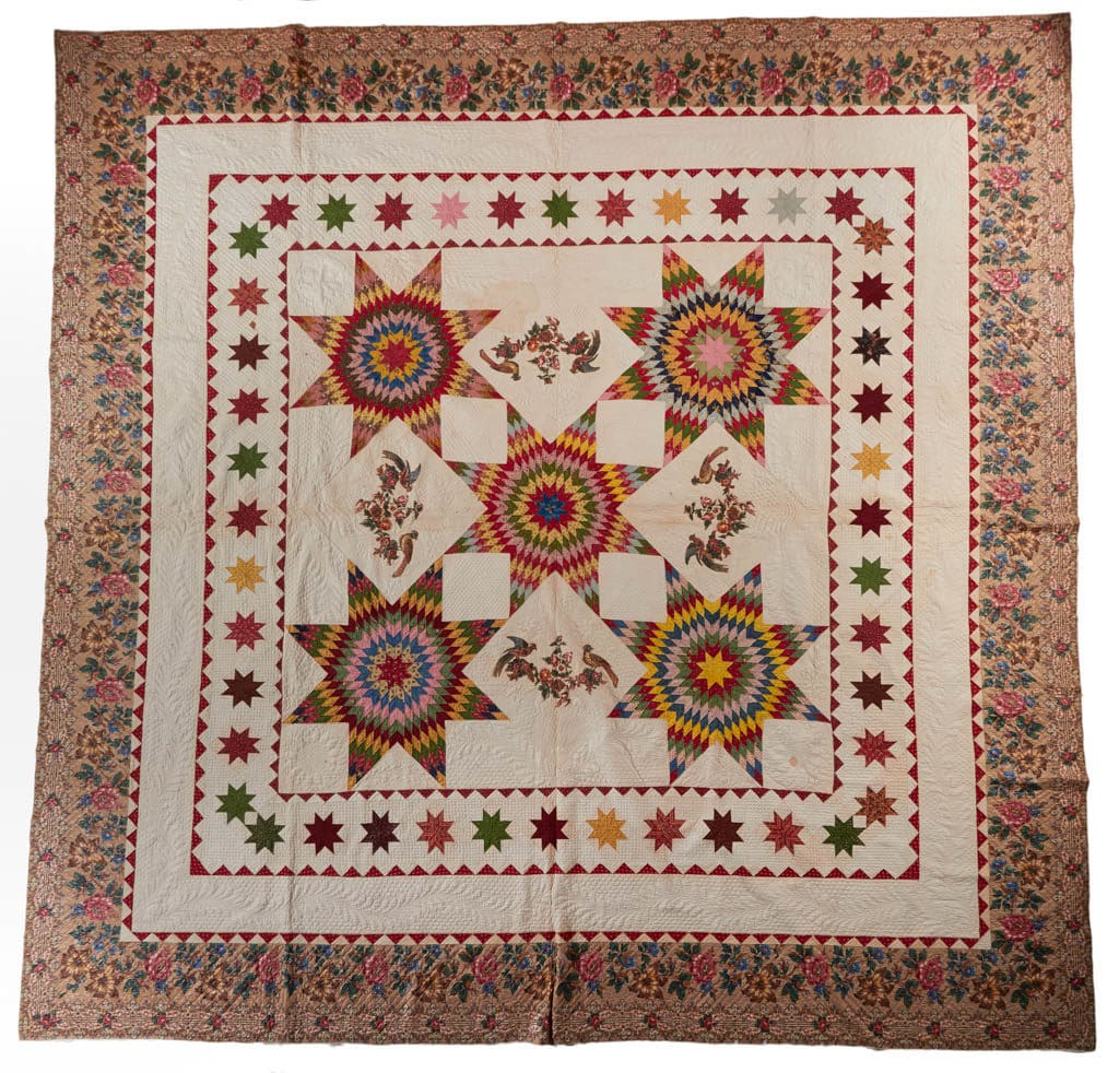 Maryland appliqued quilt
