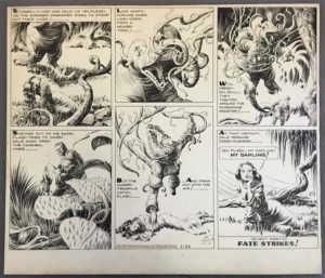 Gavels 'n' Paddles: Flash Gordon artwork, $60,375, Philip Weiss