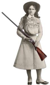 Gavels 'n' Paddles: Annie Oakley's shotgun, $207,000, Julia and Poulin