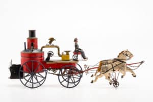 Gavels 'n' Paddles: 19th-century toy fire pumper, $33,000, Cordier Auctions