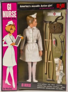 Gavels 'n' Paddles: 1967 GI Nurse in box, $4,200, Cordier Auctions