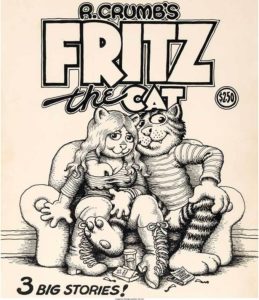 Gavels 'n' Paddles: Fritz the Cat comic cover art, $717,000, Heritage Auctions