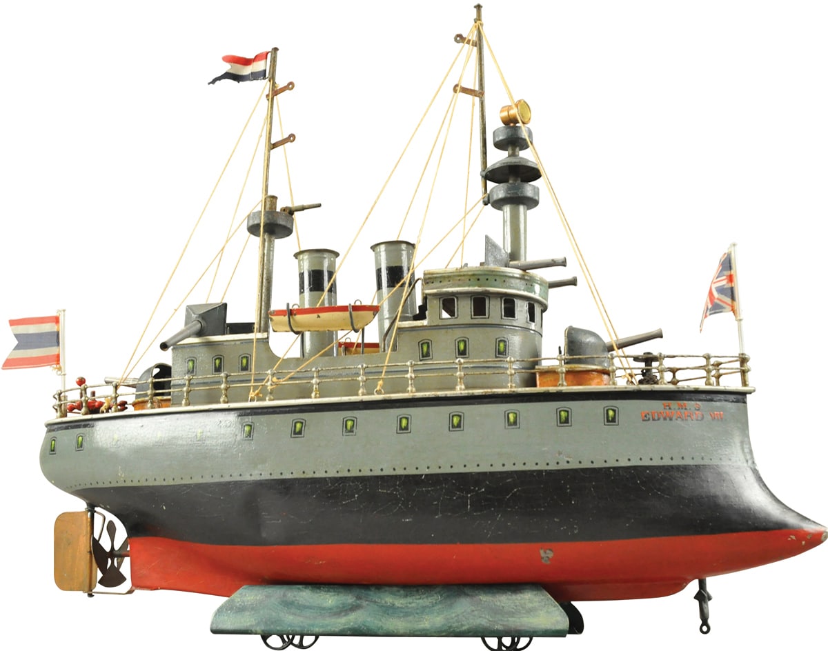 Gavels 'n' Paddles: German Marklin battleship, $150,000, Bertoia Auctions
